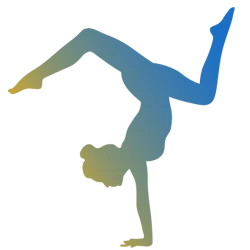 Yoga Sport pose illustration